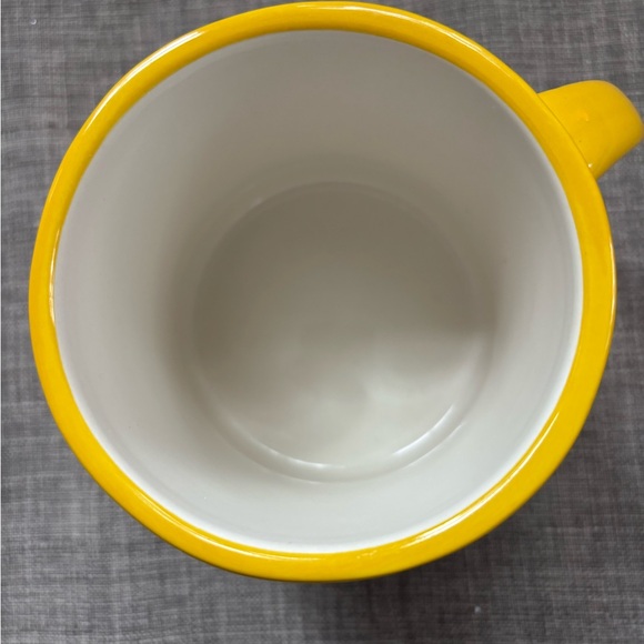 Anthropologie Yellow Monogram Mug - Picture 6 of 6